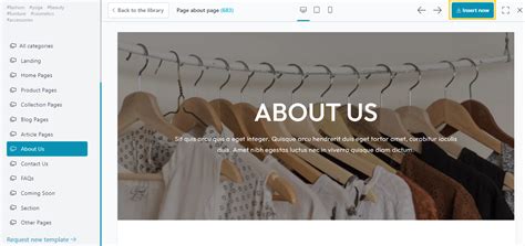 About us .